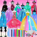 Fashion Designer Kit for Girls Sewing & DIY Craft Kit - 800+ Pieces