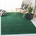 Vision Collection Accent Rug 4 ft x 6 ft - Dark Green Ombre Rug