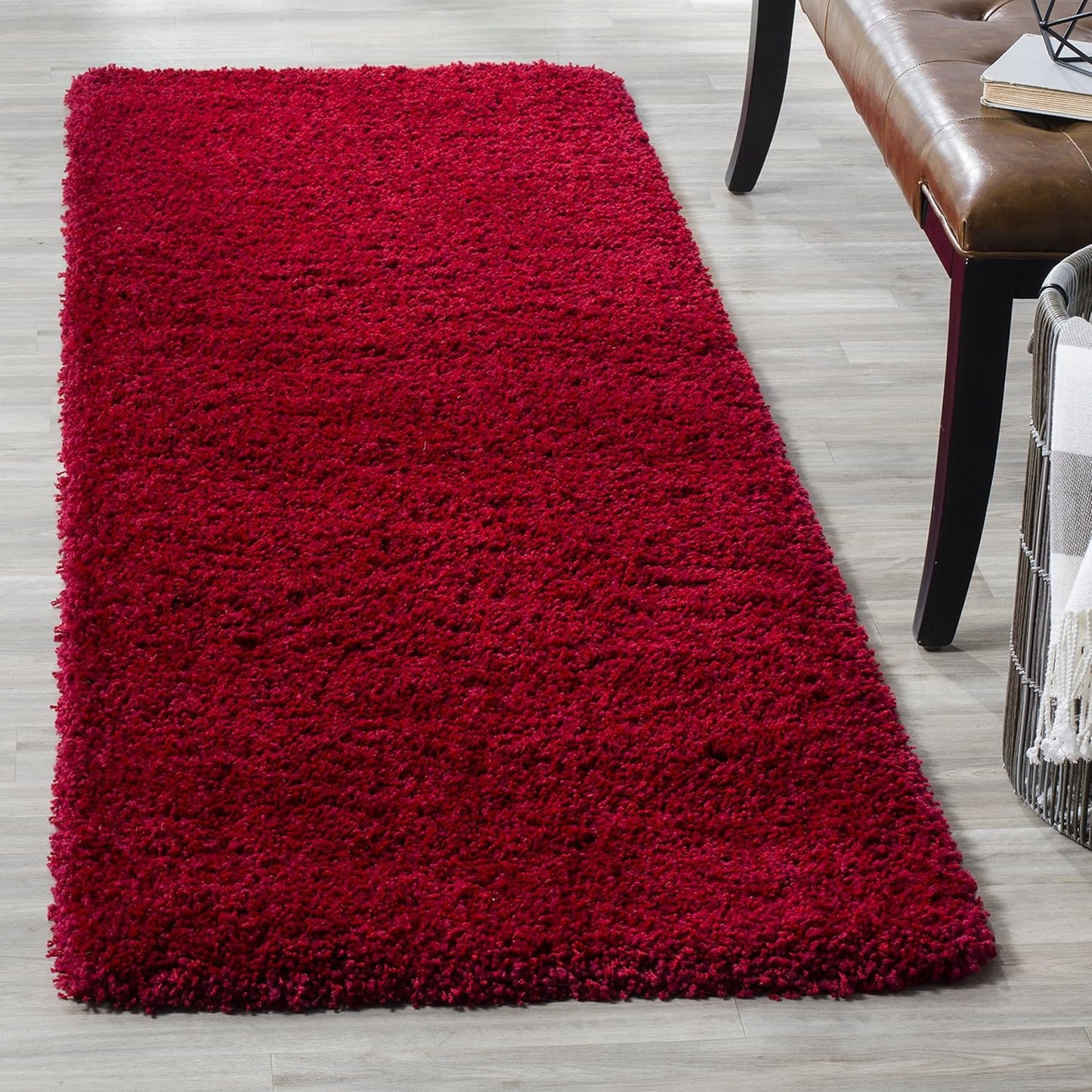 SAFAVIEH California Shag Runner Rug - Non-Shedding & Easy Care