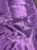 Premium Bridal Wedding Satin Charmeuse Fabric Plum - 60 Yards