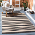 SAFAVIEH Courtyard 6ft 7in Square Outdoor Rug - Durable & Easy Care