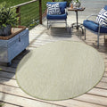 Terrace Outdoor Round Rug 7ft 7in - Washable Indoor/Outdoor Rug
