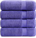 LANE LINEN 100% Cotton 4 Pack Bath Sheets (35in x 66in) - Extra Large