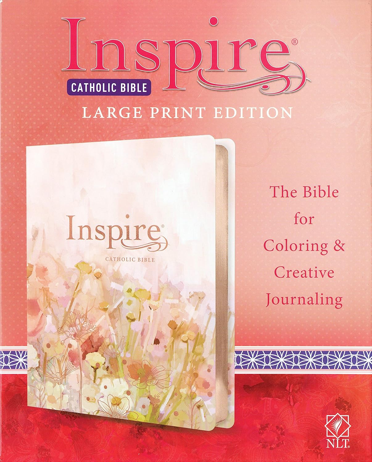 Inspire Catholic Bible NLT Large Print for Coloring & Journaling