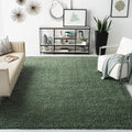 SAFAVIEH August Shag Collection Accent Rug - 3ft x 5ft Green