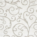 SAFAVIEH Florida Shag Area Rug 6ft 7in Square - Plush Scroll Design