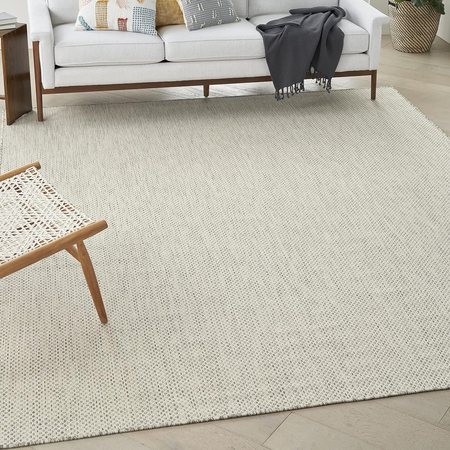 Nourison Home Courtyard 7ft x 10ft Area Rug for Indoor/Outdoor Use