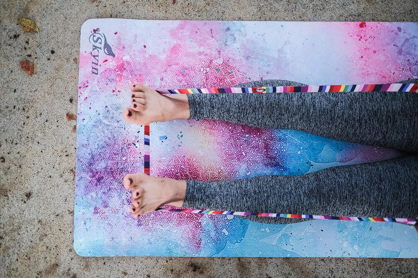 Skyin Non-Toxic No-Slip Yoga Mat - Ideal for Yoga & Pilates
