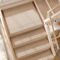Stairs Treads and Landing Carpet 15pcs + 1 Landing - Linen Non Slip