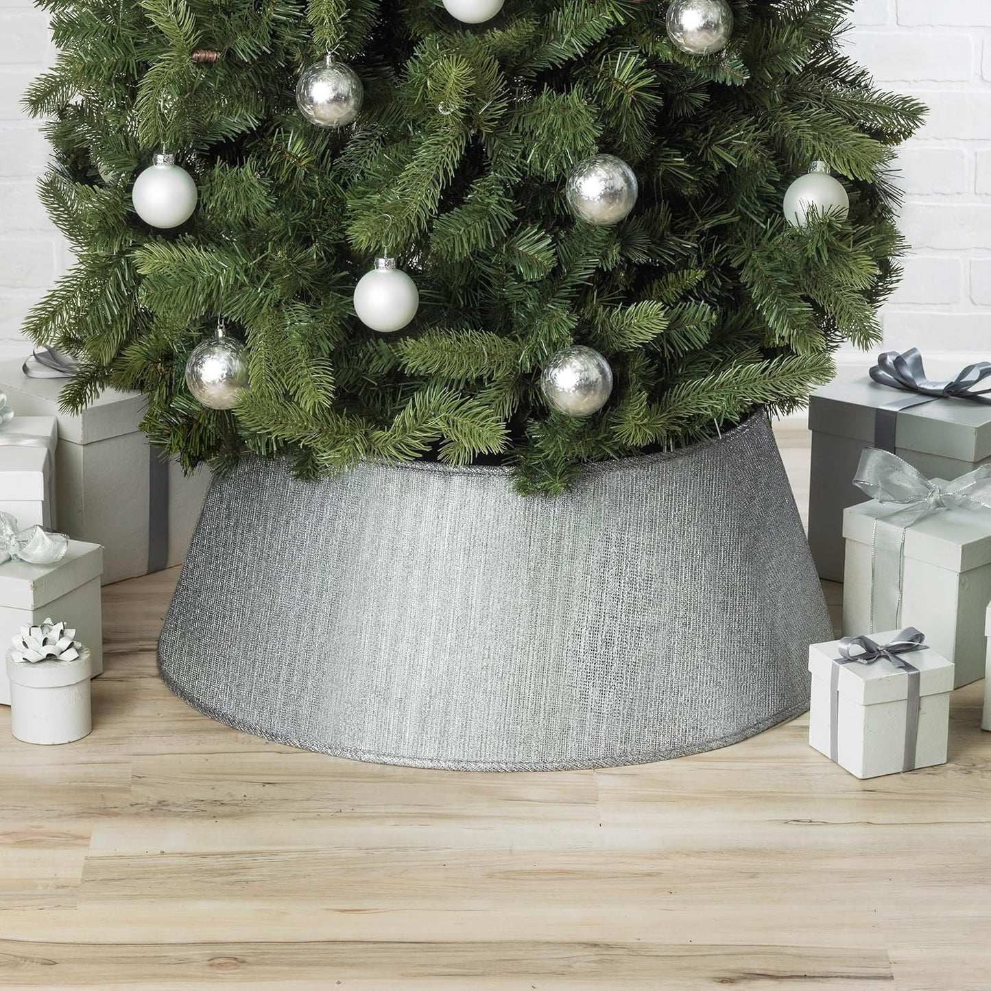 New Traditions Christmas Tree Collar for Stylish Holiday Decor