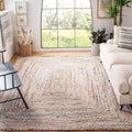 SAFAVIEH Area Rug 5x8 Cape Cod Collection - Handwoven Jute & Cotton