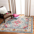 SAFAVIEH Monaco 5 ft Square Rug - Boho Chic Medallion