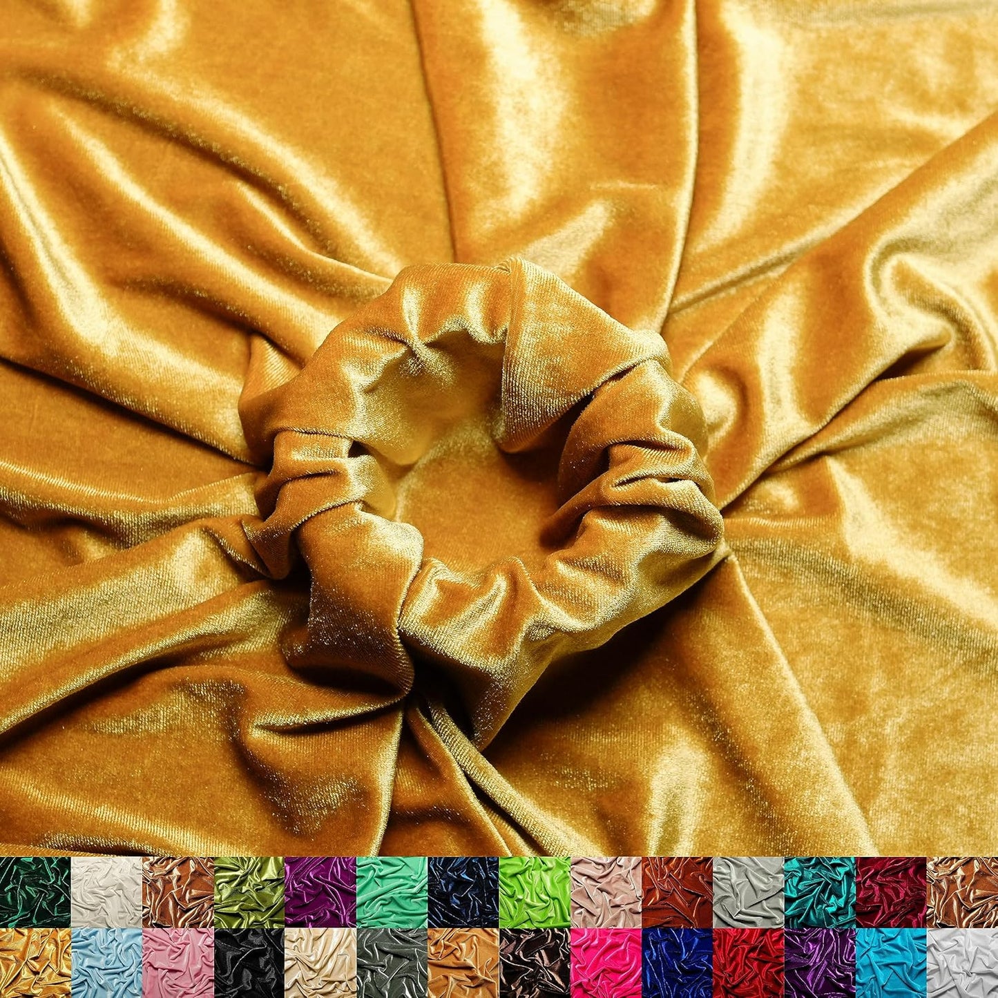 Stretch Velvet Fabric - Soft and Durable for All Your Projects