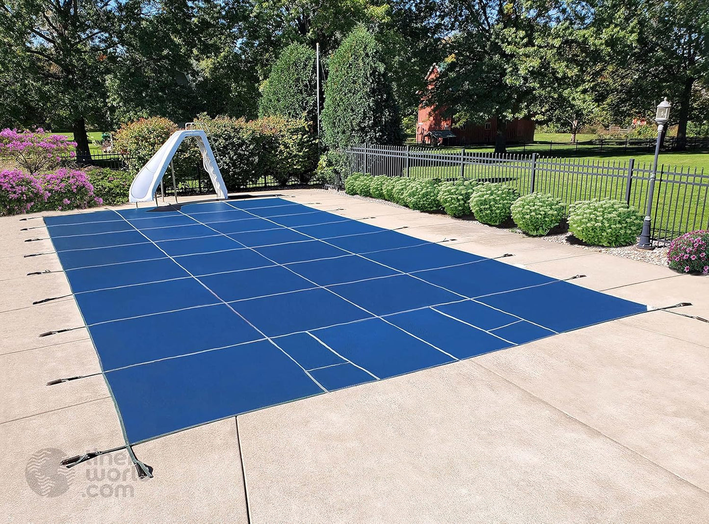 Winter Warrior Mesh Inground Safety Pool Cover for 20ftx40ft Pools