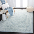 SAFAVIEH Adirondack 6ft x 9ft Slate & Ivory Rug - Durable, Low-Profile