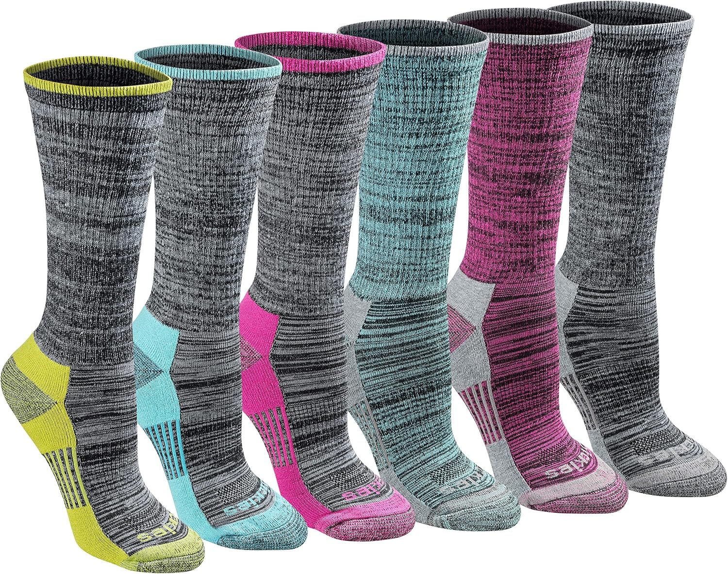Dickies Women's Moisture Control Crew Socks (S-XL)