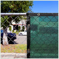 ColourTree 5 ft x 28 ft Green Shade Cloth - Durable 90% Sunblock