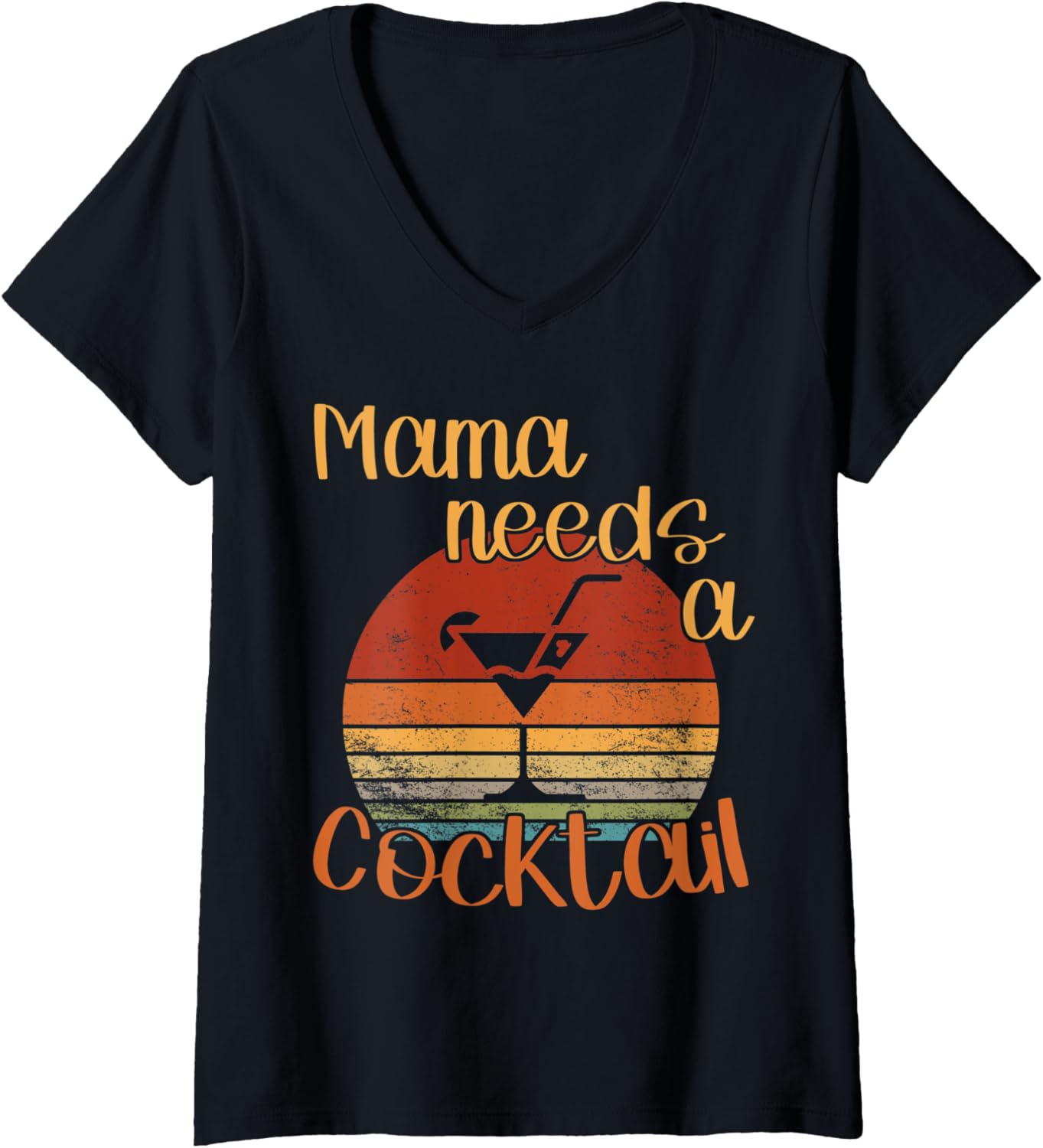 Mama's Must-Have: Cocktail V-Neck Tee
