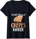 World's Okayest Crepe Maker Tee for Crepe Lovers