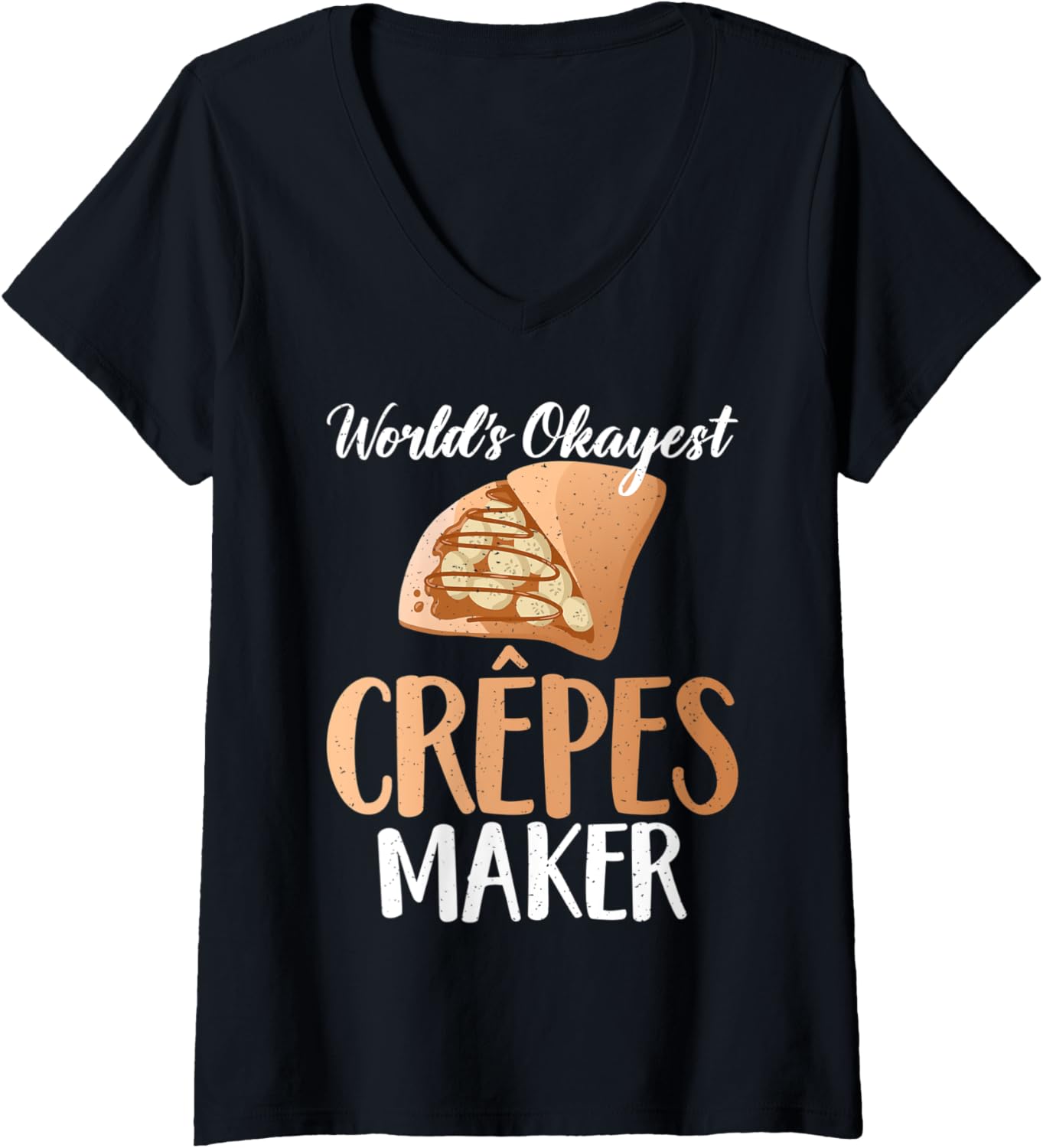 World's Okayest Crepe Maker Tee for Crepe Lovers
