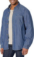 Wrangler Authentics Men's Long Sleeve Sherpa Lined Shirt Jacket - Warm