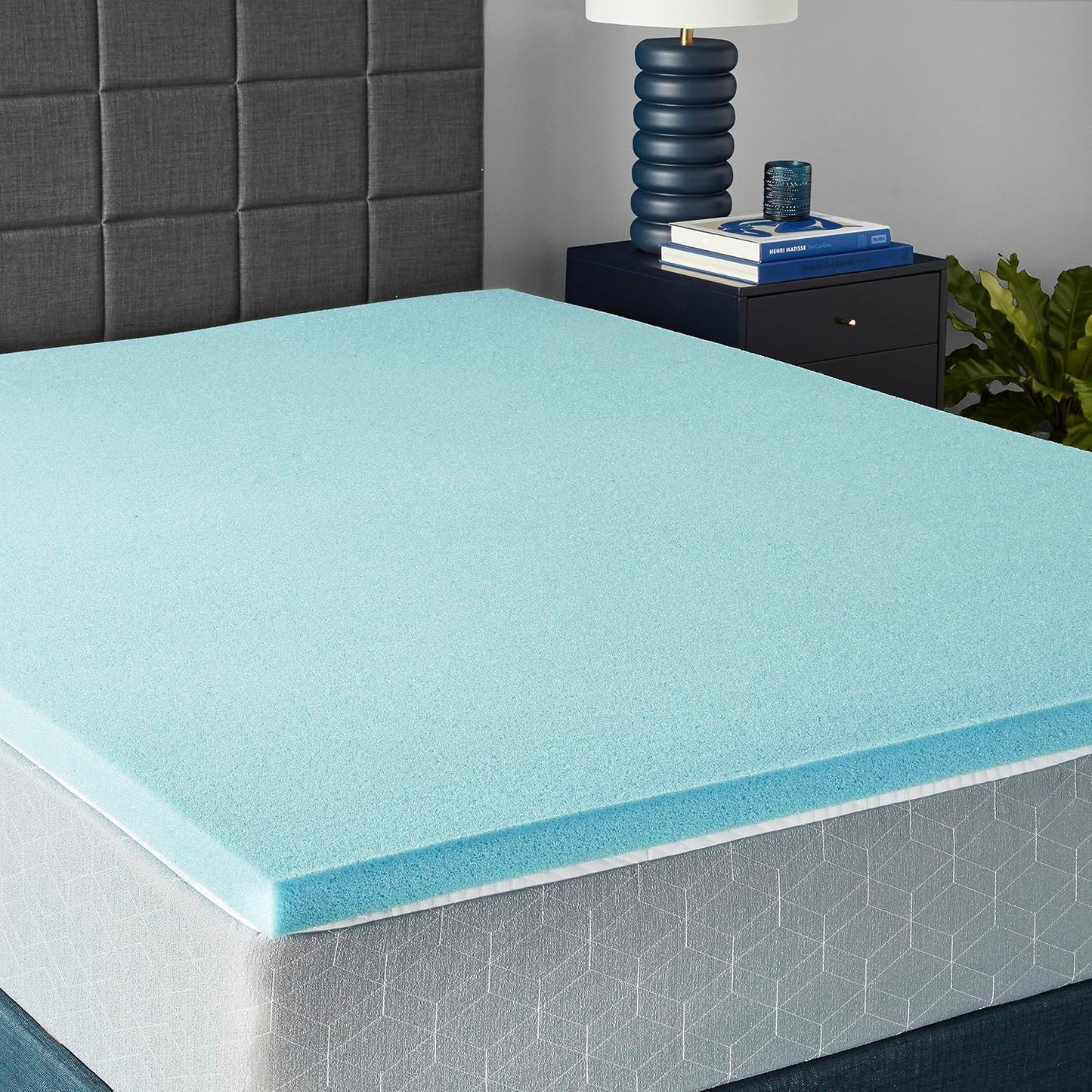 Cooling Gel-Infused Queen Mattress Topper for Ultimate Comfort