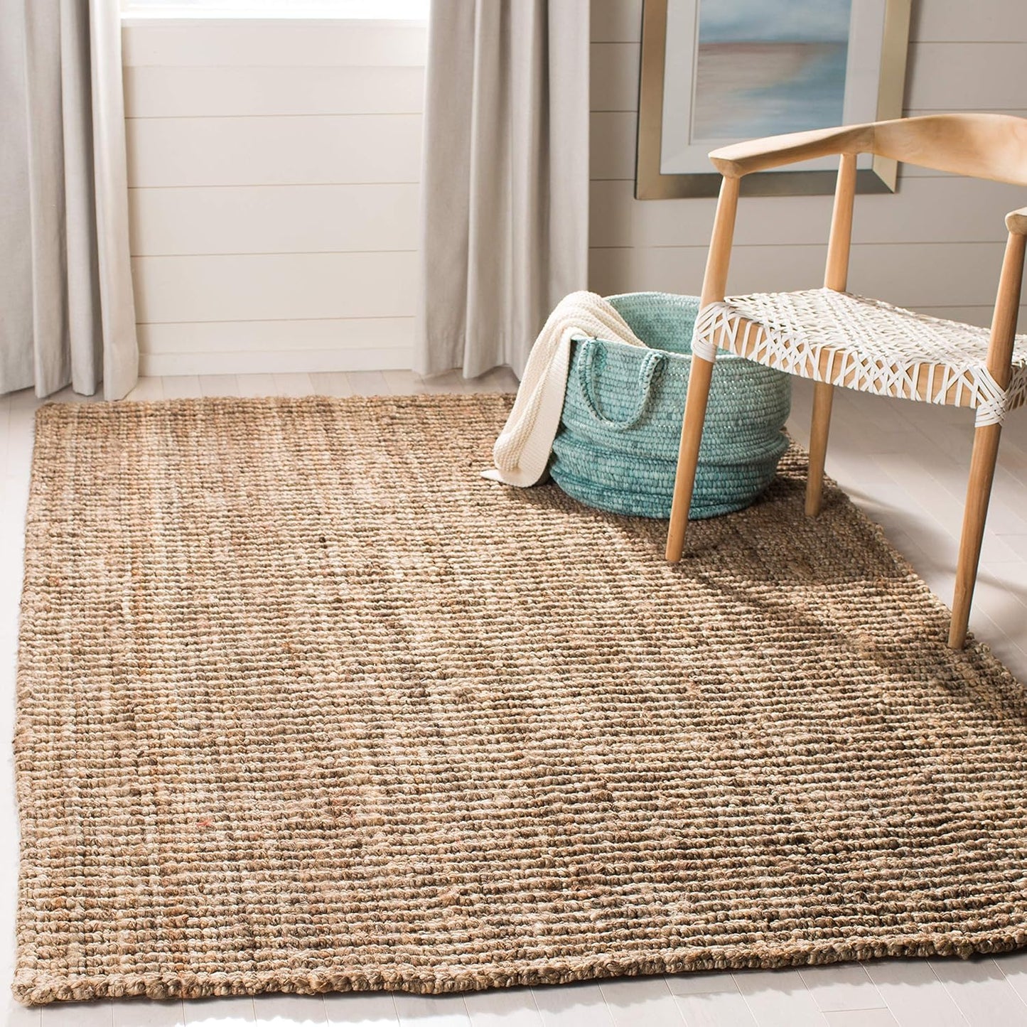 SAFAVIEH Area Rug 3x5 Natural Fiber Collection Handmade Jute