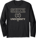 Wicked Shiz University Emblem Long Sleeve Tee: Edgy Style