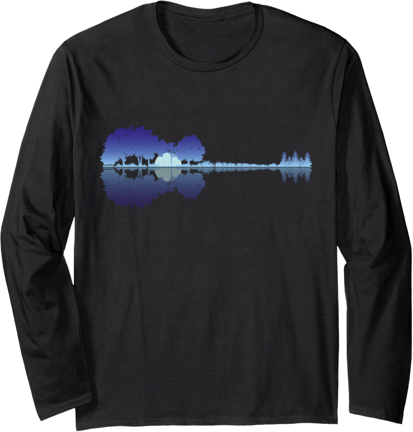 Vintage Rock Guitar Long Sleeve Tee