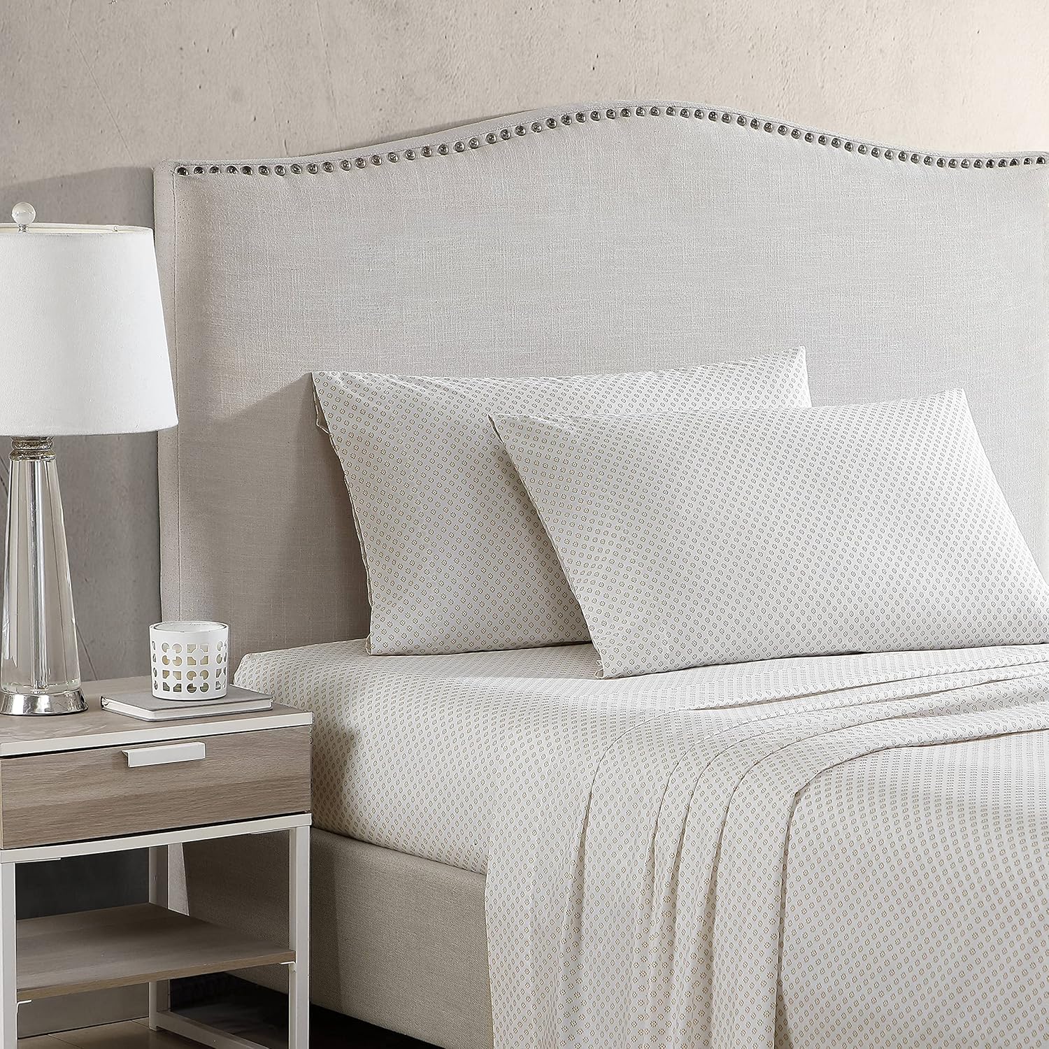 Stone Cottage Full Sheets Cotton Percale Bedding Set for Comfort