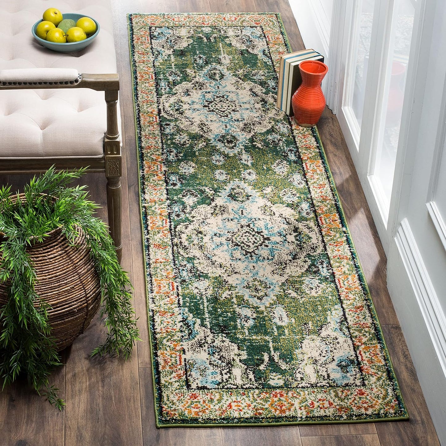 SAFAVIEH Monaco Collection Runner Rug - Stylish & Durable Design