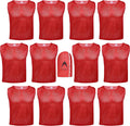 12 pcs Duramesh Pinnies Scrimmage Vest - Durable Numbered Team Pennies