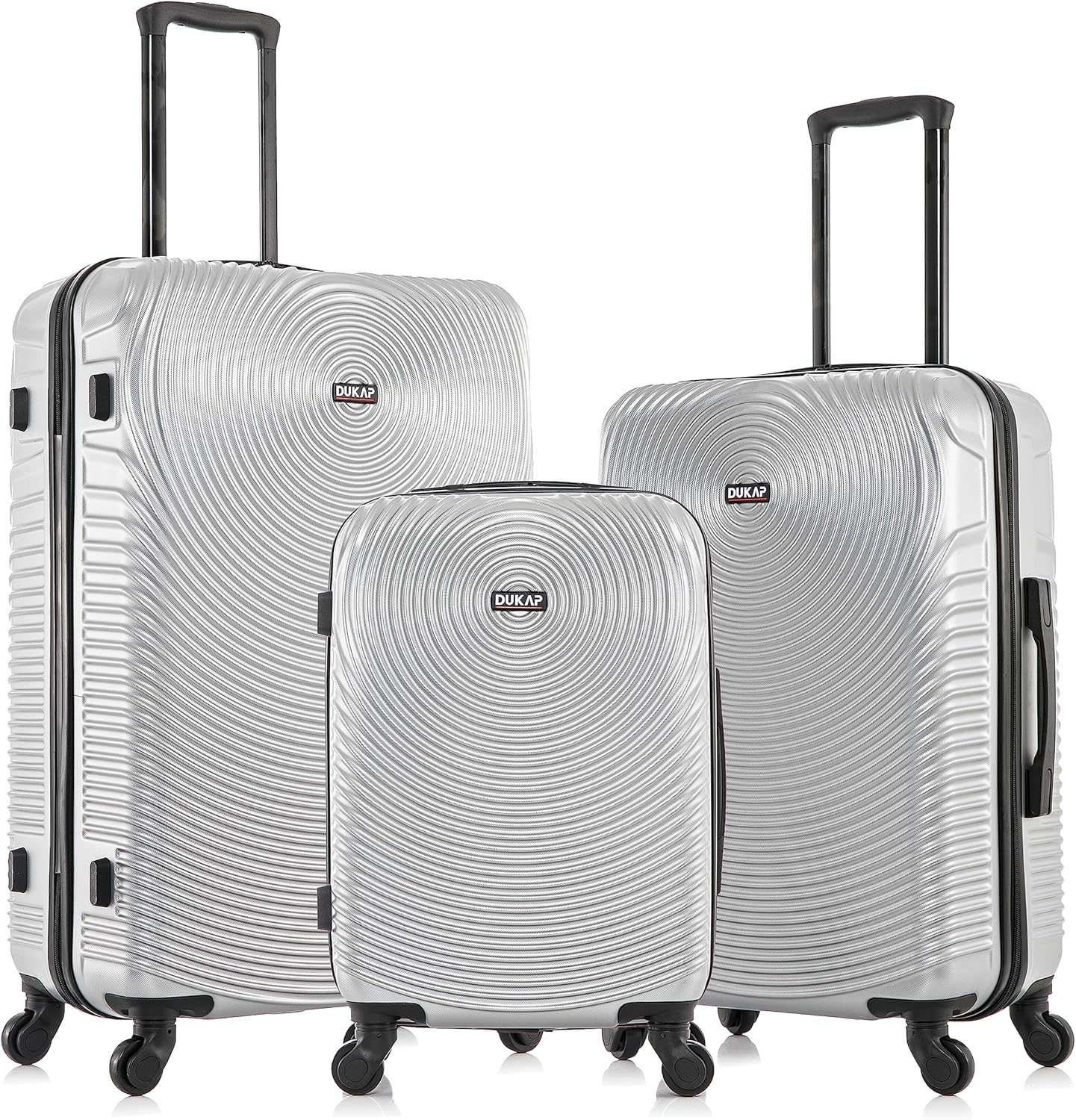 DUKAP Inception Luggage Set: Durable Hardshell Travel Suitcase