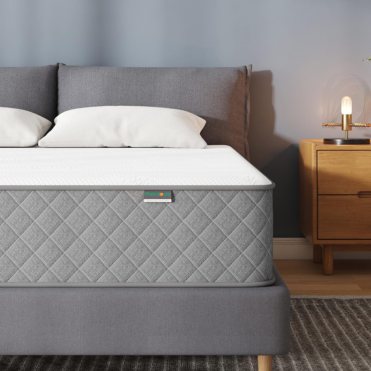 PurrJoys 10 Inch Hybrid Memory Foam Full Size Mattress Review