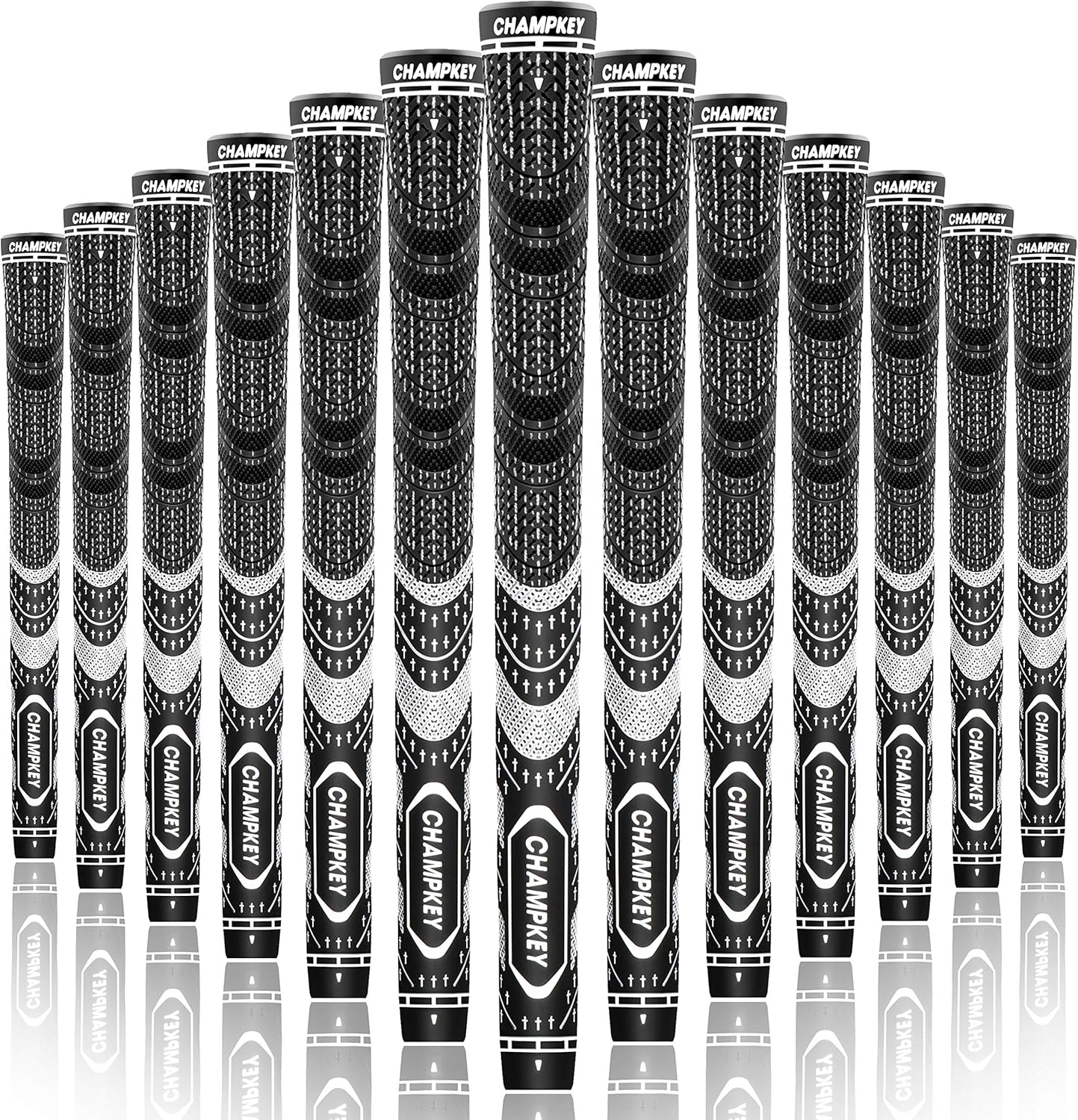 Premium Hybrid Golf Grips for All Weather Performance - 13 Pack