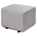 DaVinci Universal Gliding Ottoman in Misty Grey - Smooth Nursery