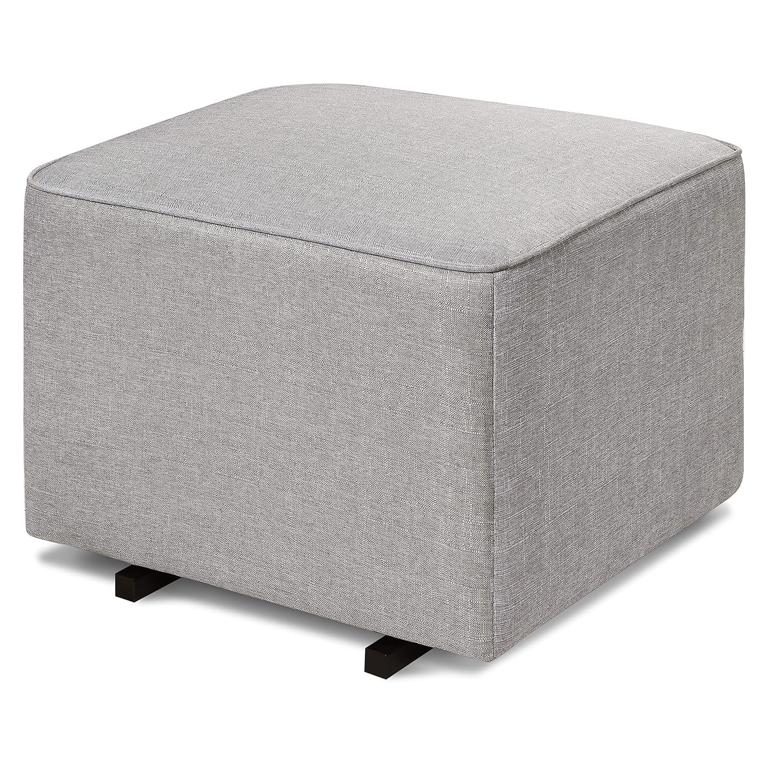 DaVinci Universal Gliding Ottoman in Misty Grey for Comfort