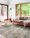 Loloi II Layla Collection Area Rug - Antique/Moss Design