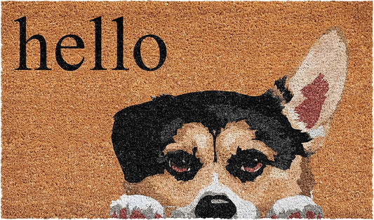 Calloway Mills Pembroke Welch Corgi Doormat for All Seasons