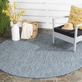 SAFAVIEH Courtyard 4 ft Round Outdoor Area Rug - Durable, Easy Care