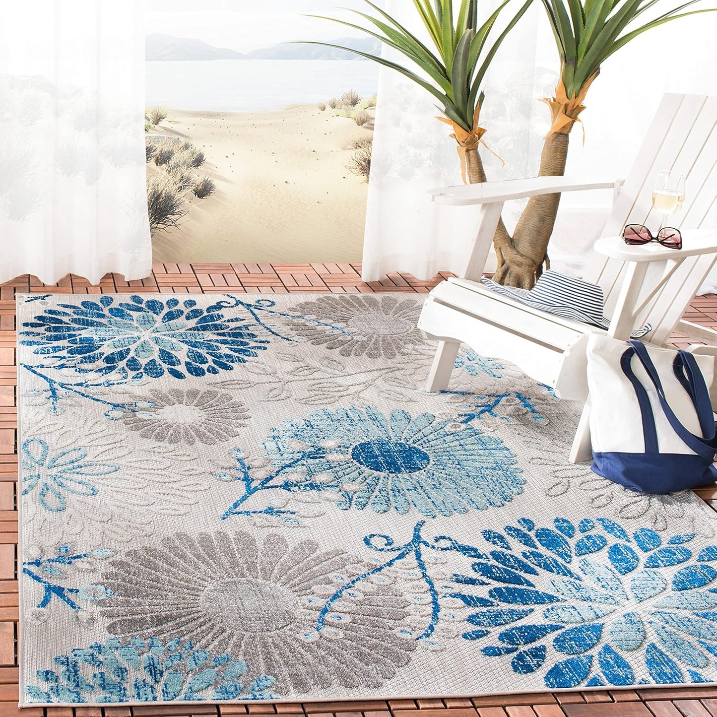 SAFAVIEH Cabana Collection Area Rug - Stylish & Durable Design