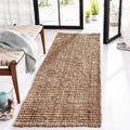 SAFAVIEH Natural Fiber Runner Rug 2ft6ft x 8ft - Chunky Jute Texture