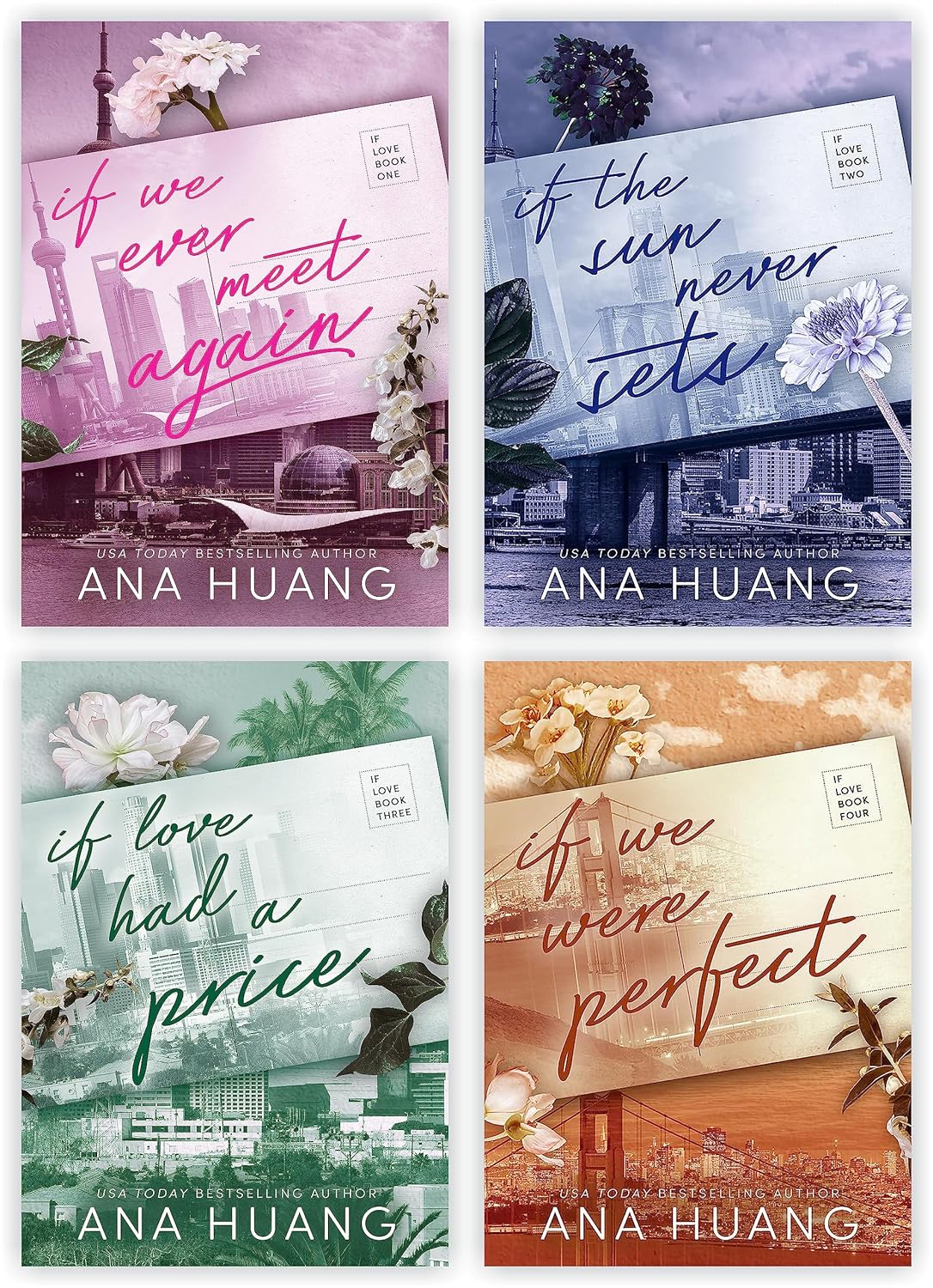 If Love 4 Books Collection Set by Ana Huang - A Must-Read