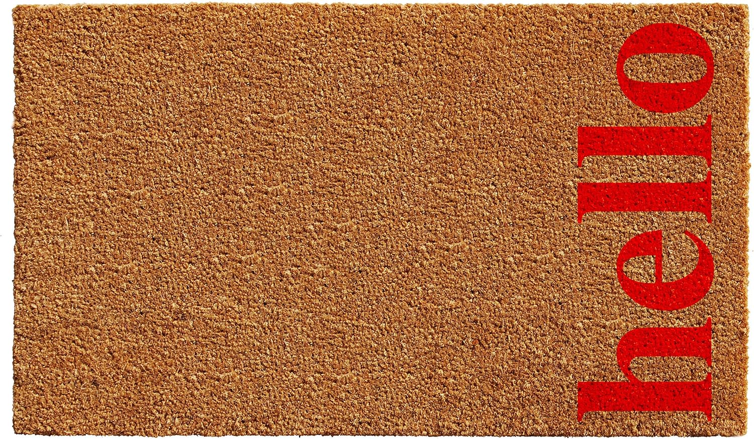 Calloway Mills Vertical Hello Doormat for All Seasons
