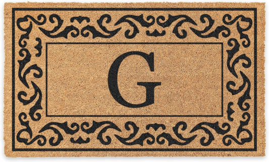 Personalized Monogrammed Coco Doormat for Stylish Entrances