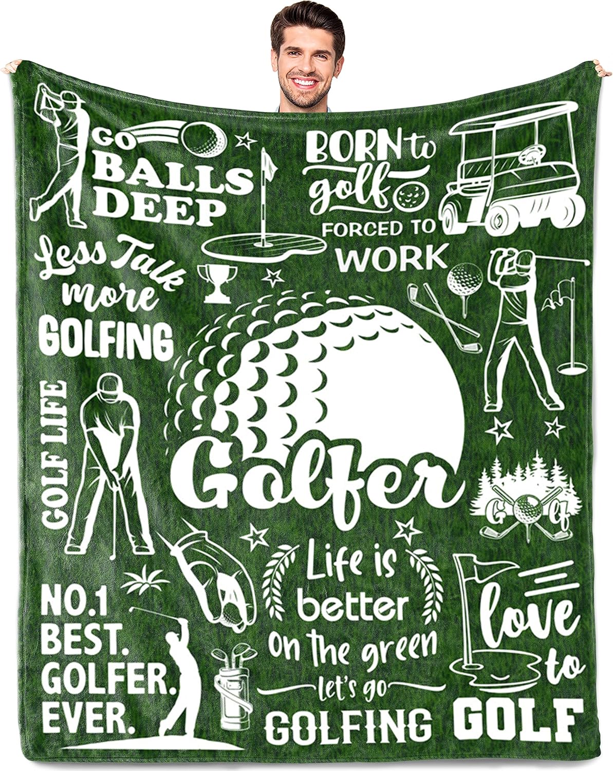 Ultimate Golf Blanket for Him - Nuritus