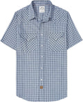Dubinik Viscose from Bamboo Blend Western Pearl Snap Shirt