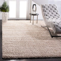 California Shag Area Rug 4 ft Square - Plush Non-Shedding Cozy Rug