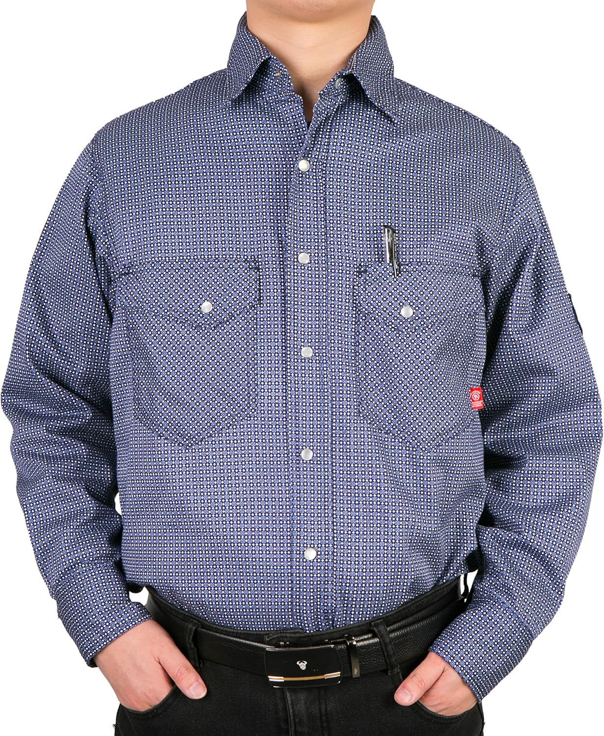 BOCOMAL FR Shirts for Men: Flame Resistant Cotton Workwear