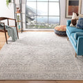 Tulum Area Rug 5 ft Square - Moroccan Boho Distressed Look